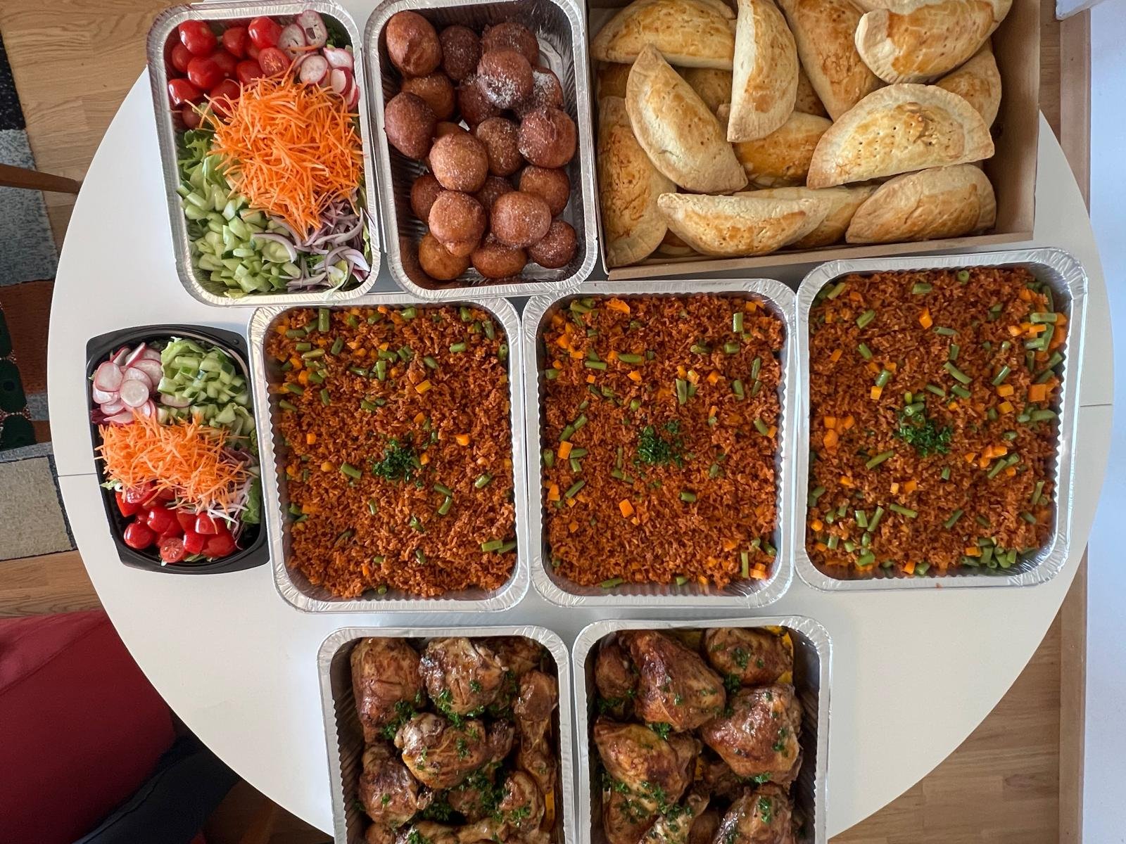 African food spread